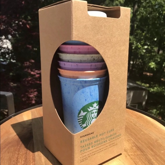 Starbucks Accessories - NEW Starbucks reusable marble hot Cups